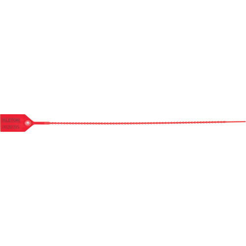 Scell&eacute; de s&eacute;curit&eacute; standard, 15", Plastique, Scell&eacute; en plastique Cintas