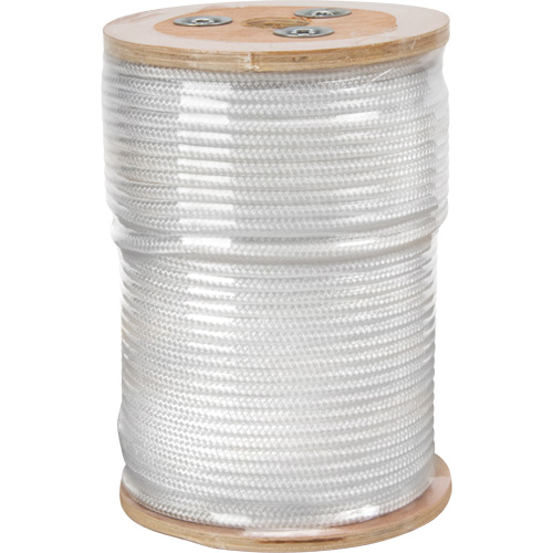 Corde tress&eacute;e 1/4", Nylon, 250' Cintas