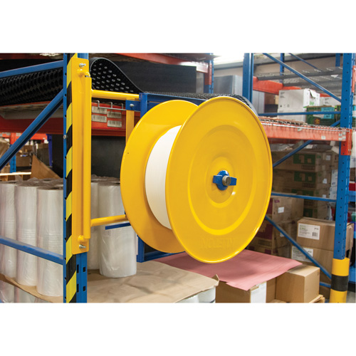 Distributeur de feuillards, Feuillard Polyester/Acier/Polypropyl&egrave;ne, Dia de noyau 16"/8", largeur de rouleau 3"/8"/6" Cintas