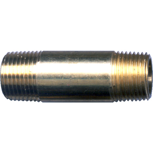 Raccord long, Laiton, 1/4", NPT x NPT Cintas