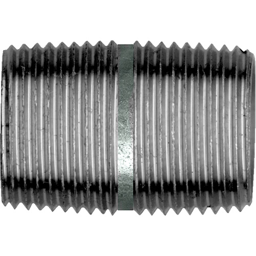 Raccord Court, Galvanis&eacute;, 1", NPT x NPT Cintas
