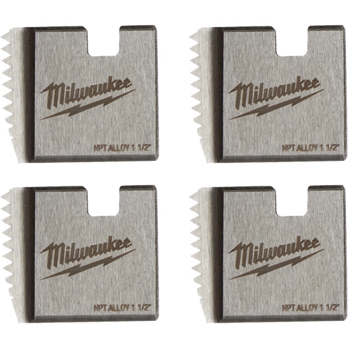 Matrices de tuyauterie portables NPT, Pour tuyau de 1-1/2", Alliage Cintas