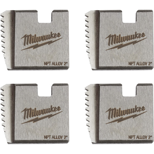 Matrices de tuyauterie portables NPT, Pour tuyau de 2", Alliage Cintas