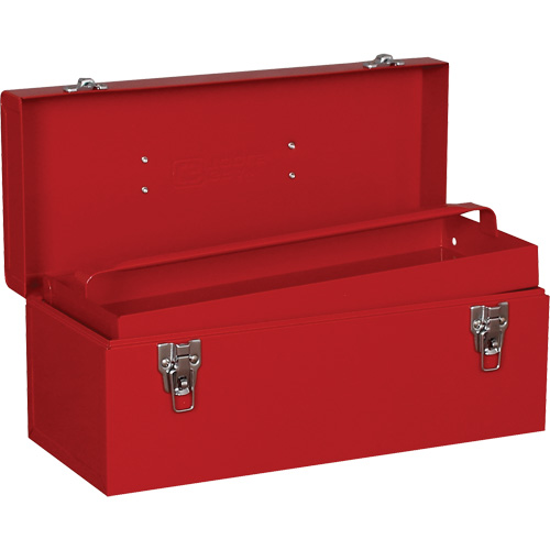 Utility Tool Box, 7" D x 16" W x 7-1/2" H, Red Cintas