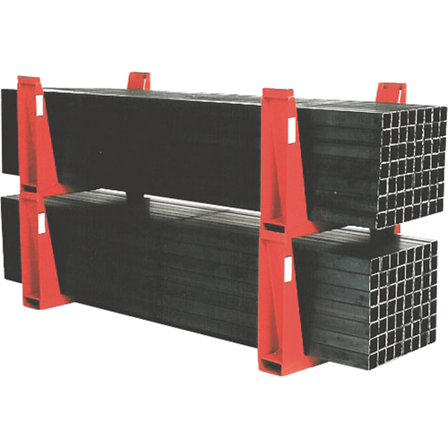 Supports en U empilables, Capacit&eacute; de 6000 lb Cintas