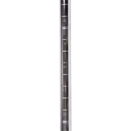 Montant pour chariot &agrave; roulettes, 62" ha Cintas
