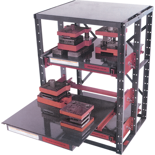 E-Z Glide Roll-Out Shelving - Additional Shelves, Steel, 48" W x 36" D Cintas