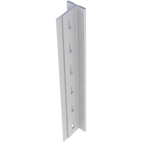 Montant en T pour rayonnage enclenchable Interlok, Acier, Hauteur 112" Cintas