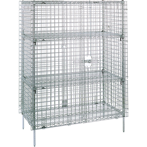 Chariots de s&eacute;curit&eacute;, Tiers 4, 38-1/2" la x 66-13/16" h x 21-1/2" p Cintas
