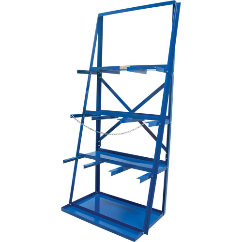 R&acirc;telier de rangement pour barre, Vertical, 3 Niveaux, 36" la x 24" p x 84" h, 3000 lb Cap. Cintas
