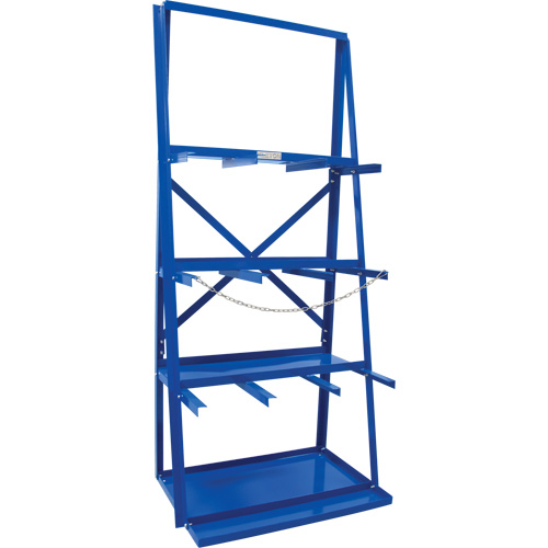 R&acirc;telier de rangement pour barre, Vertical, 3 Niveaux, 36" la x 24" p x 84" h, 3000 lb Cap. Cintas