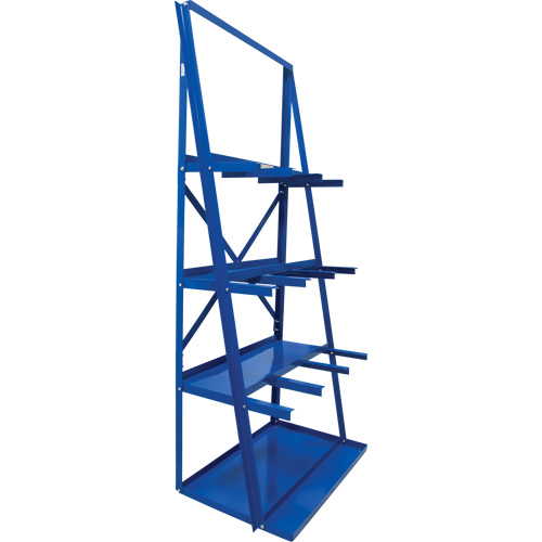 R&acirc;telier de rangement pour barre, Vertical, 3 Niveaux, 36" la x 24" p x 84" h, 3000 lb Cap. Cintas