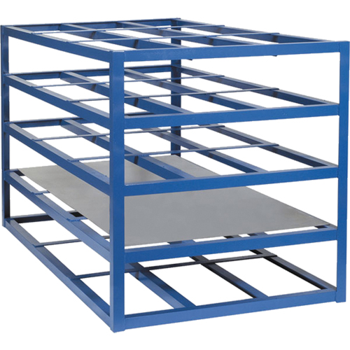 Supports pour feuilles horizontales, 103" la x 55" p x 48" h, Capacit&eacute; de 2000 lb Cintas