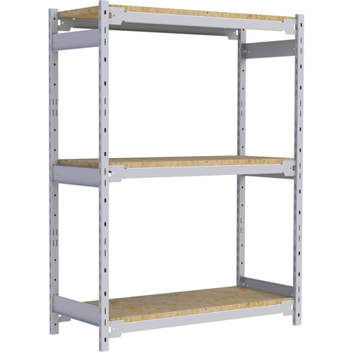 &eacute;tag&egrave;re-classeur de grande largeur, Acier, 3 Tablettes, 42" la x 18" p x 60" h Cintas