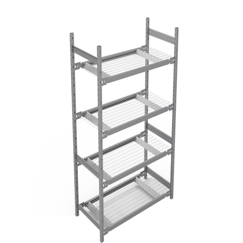 Wide Span Storage Shelving, Steel, Boltless, 1340 lbs. Capacity, 42" W x 84" H x 18" D Cintas