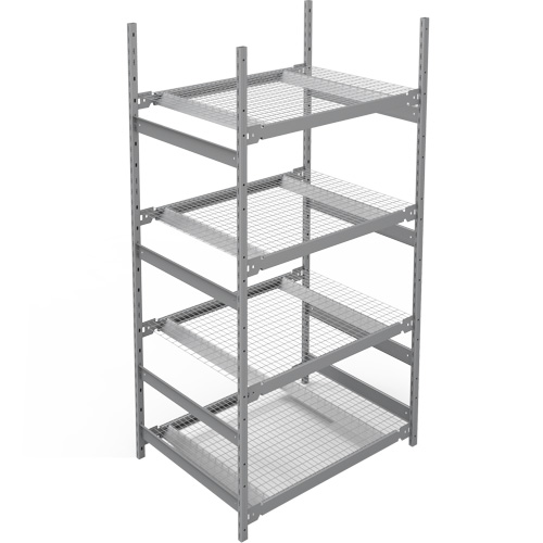 &eacute;tag&egrave;re de grande largeur, Sans boulons, Capacit&eacute; 1340 lb, 42" la x 84" h x 32" p Cintas