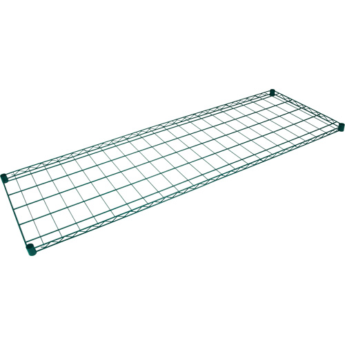 Tablette d'&eacute;tag&egrave;re pour s&eacute;chage du cannabis, 72" la x 24" p, Capacit&eacute; de 100 lb Cintas