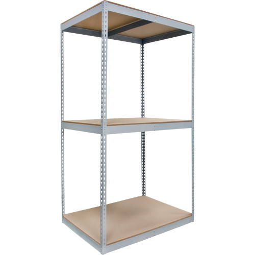 Rayonnage robuste, Acier, Sans boulons, Capacit&eacute; 750 lb, 72" la x 84" h x 24" p Cintas