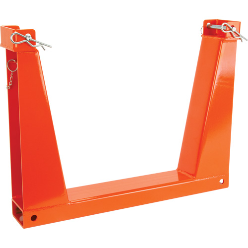 Supports en U empilables, 25" la x 4" p, Capacit&eacute; de 10 000 lb Cintas