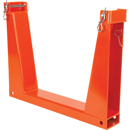 Supports en U empilables, 25" la x 4" p, Capacit&eacute; de 10 000 lb Cintas