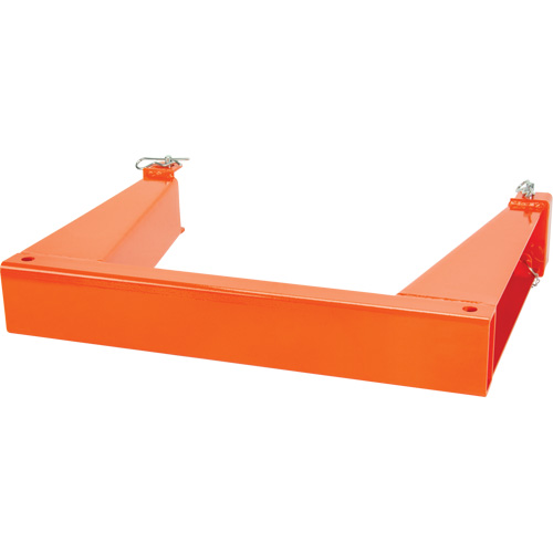 Supports en U empilables, 25" la x 4" p, Capacit&eacute; de 10 000 lb Cintas