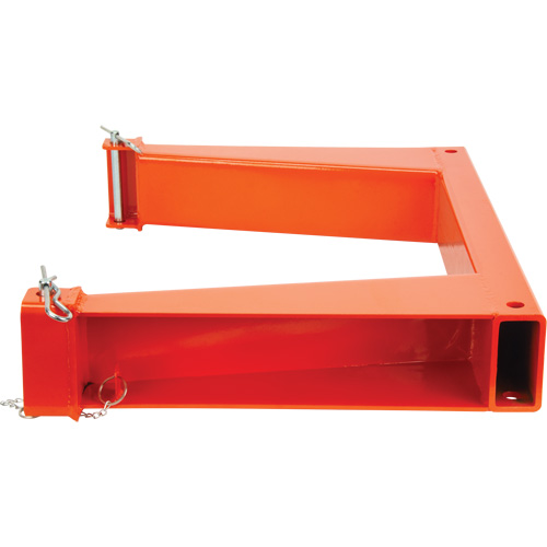Supports en U empilables, 25" la x 4" p, Capacit&eacute; de 10 000 lb Cintas