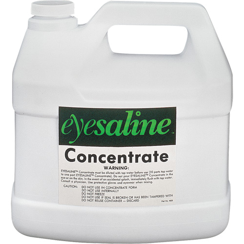 Solution ophtalmique concentr&eacute;e Fendall Eyesaline, 180 oz Cintas