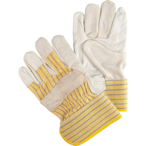 Abrasion-Resistant Fitter's Gloves, X-Large, Grain Cowhide Palm Cintas