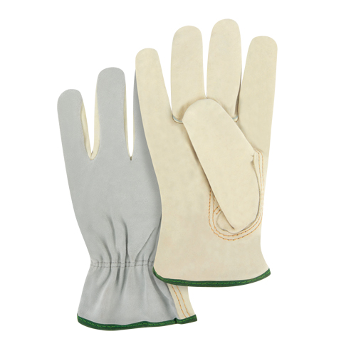 Gants de conducteur &agrave; dos fendu, Moyen, Paume en Cuir fleur de vache Cintas