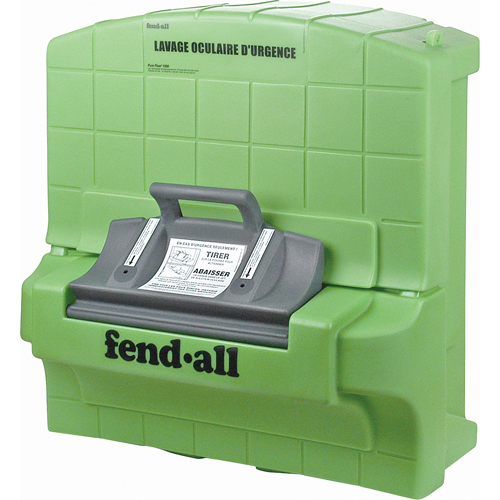 French Instructions for Fendall Pure Flow 1000&reg; Eyewash Station, Gravity-Fed, 7 gal. Capacity, Meets ANSI Z358.1 Cintas