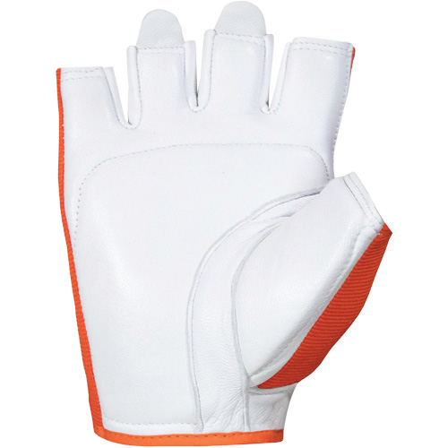 Gants Vibrastop demi-doigts antivibrations, Taille Grand, Paume Ch&egrave;vre Cintas