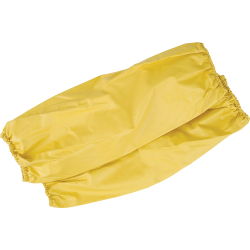 Flame Resistant Sleeves, 18" long, Polyester/PVC, Yellow Cintas