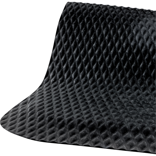 Tapis Hog Heaven Max, Losange, 3' x 5' x 7/8", Noir, Nitrile Cintas