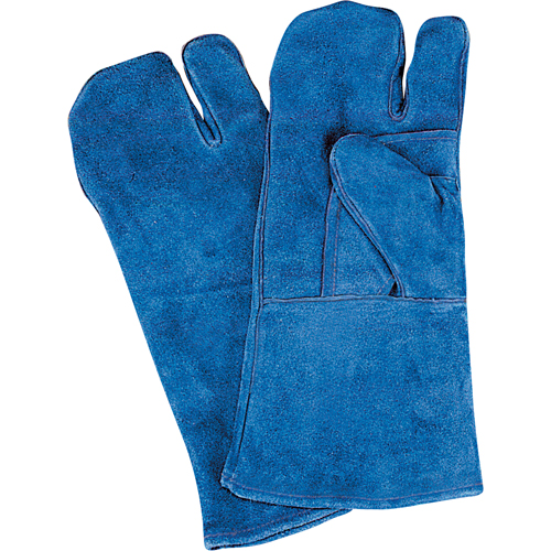 Gants de soudage &agrave; pouce & paume doubles, Cuir de vache refendu, Taille Grand Cintas
