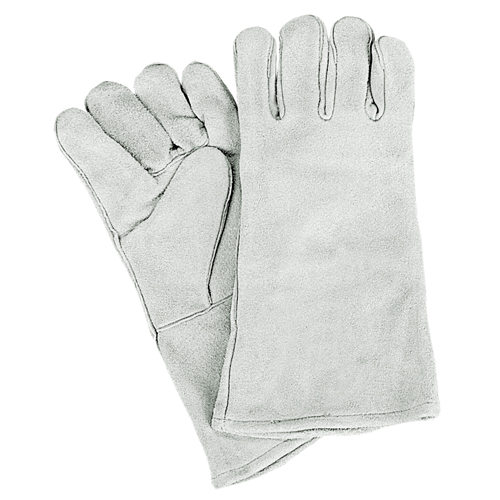 Gants de soudeur d'usage standard, Cuir de vache refendu, Taille Grand Cintas