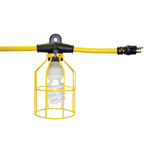 Grille protectrice de rechange en m&eacute;tal pour chaînes de lumi&egrave;res moul&eacute;es et robustes Cintas