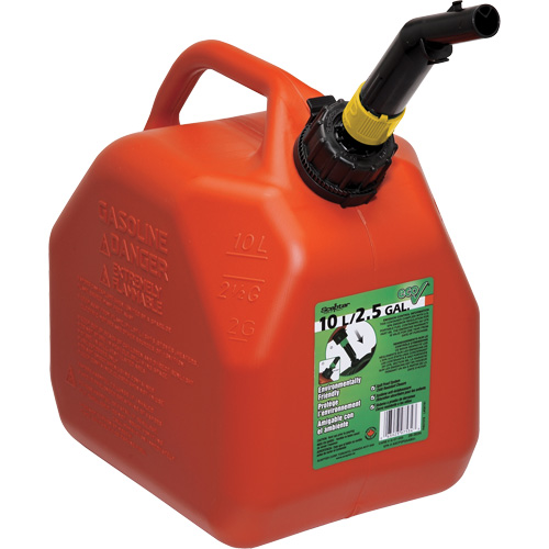 Eco&reg; Gas Cans, 2.5 US gal./9.46 L, Red, CSA Compliant/ULC Cintas