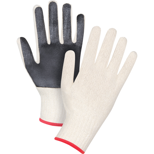 Gants en tricot &agrave; paume enduite, Poly/coton, Un c&ocirc;t&eacute;, Calibre 7, Petit Cintas