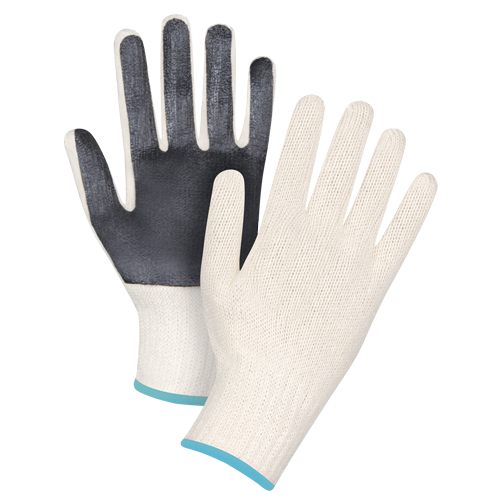 Gants en tricot &agrave; paume enduite, Poly/coton, Un c&ocirc;t&eacute;, Calibre 7, T-Grand Cintas