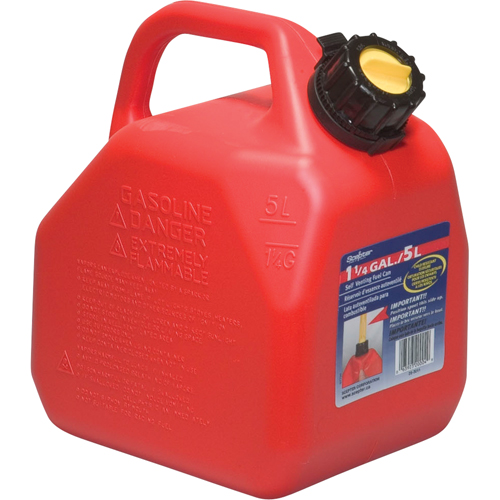 Jerry Cans, 1.25 US gal./5 L, Red, CSA Compliant/ULC Cintas