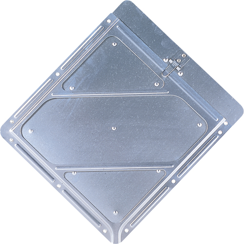 Porte-plaques, Aluminium Cintas