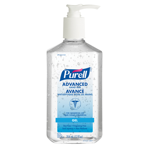 D&eacute;sinfectant pour les mains avanc&eacute;, 354 ml, Bouteille &agrave; pompe, 70 % alcool Cintas
