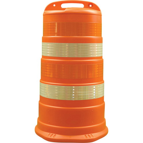 Barils pour canalisation du trafic Trailboss, Hauteur 41,27'', Orange Cintas