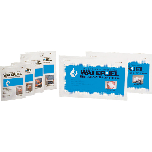 Pansements pour brûlures Water Jel, 4" x 4", Classe 2 Cintas