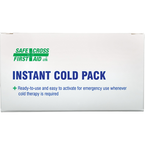 Instant Compress Packs, Cold, Single Use, 4" x 6" Cintas
