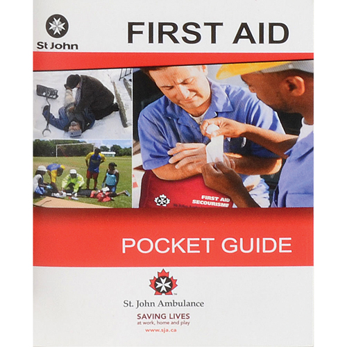 Guides de premier soins de l'ambulance Saint-Jean Cintas