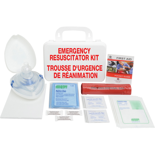 Trousses de r&eacute;animation d'urgence Cintas