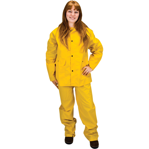 RZ100 Rain Suit, Polyester/PVC, Small, Yellow Cintas