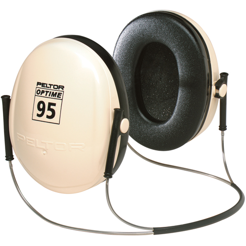 Peltor Optime 95 Series Earmuffs, Neckband, 21 NRR dB Cintas
