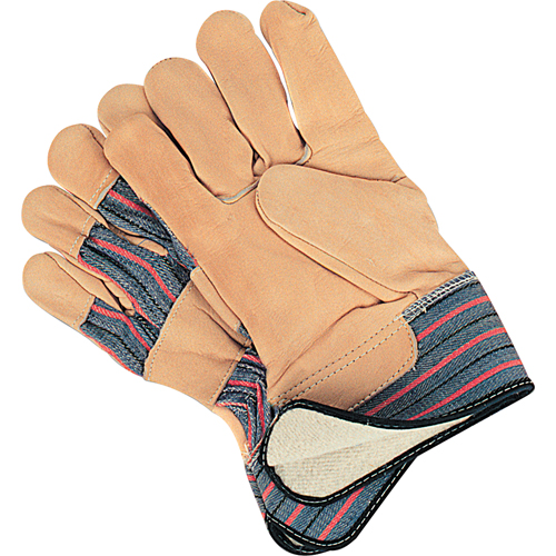 Gant pour ajusteur doubl&eacute;s pour l'hiver r&eacute;sistant &agrave; l'abrasion, Grand, Paume en Cuir fleur de vache, Doublure en Molleton de coton Cintas